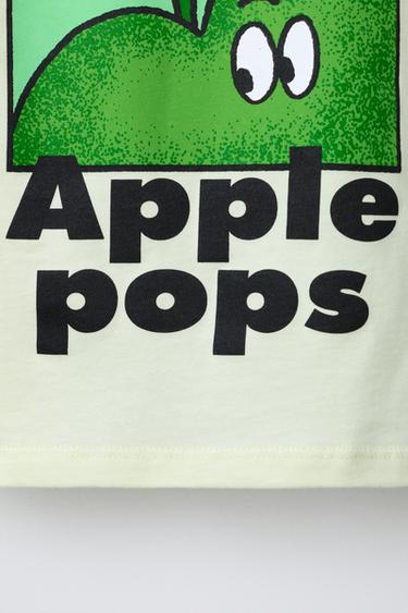 FRUIT PRINT T-SHIRT - Light yellow by Zara - Image 3