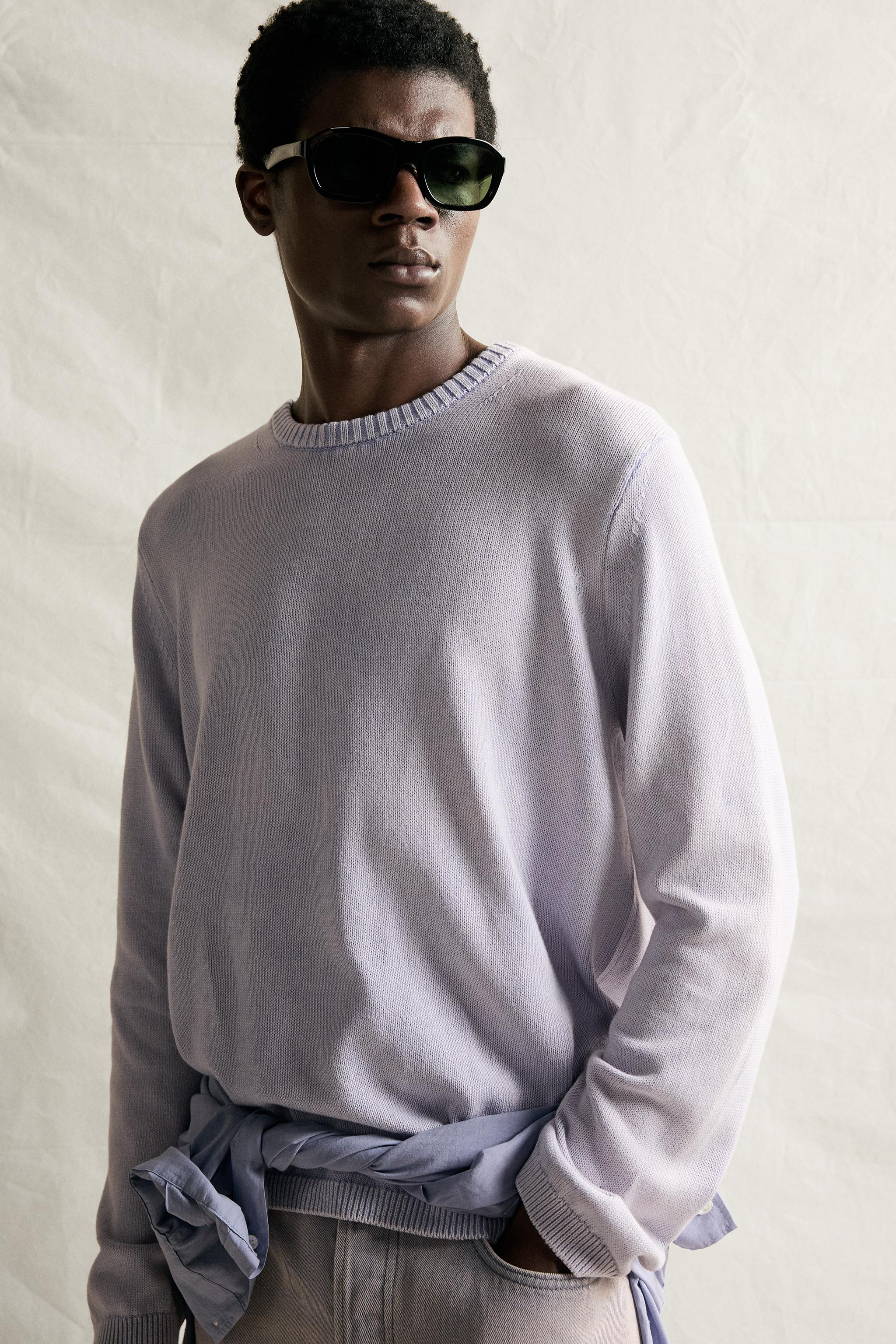 COTTON RELAXED FIT SWEATER