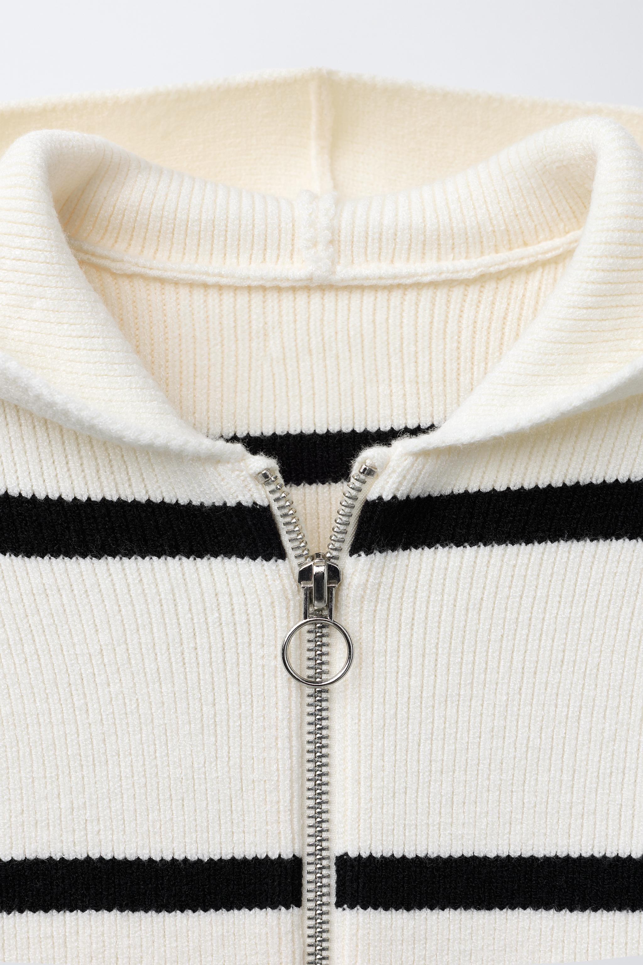 トップス doublet ZIP UP STRIPE CARDIGAN MEDIUM doublet ZIP UP STRIPE CARDIGAN