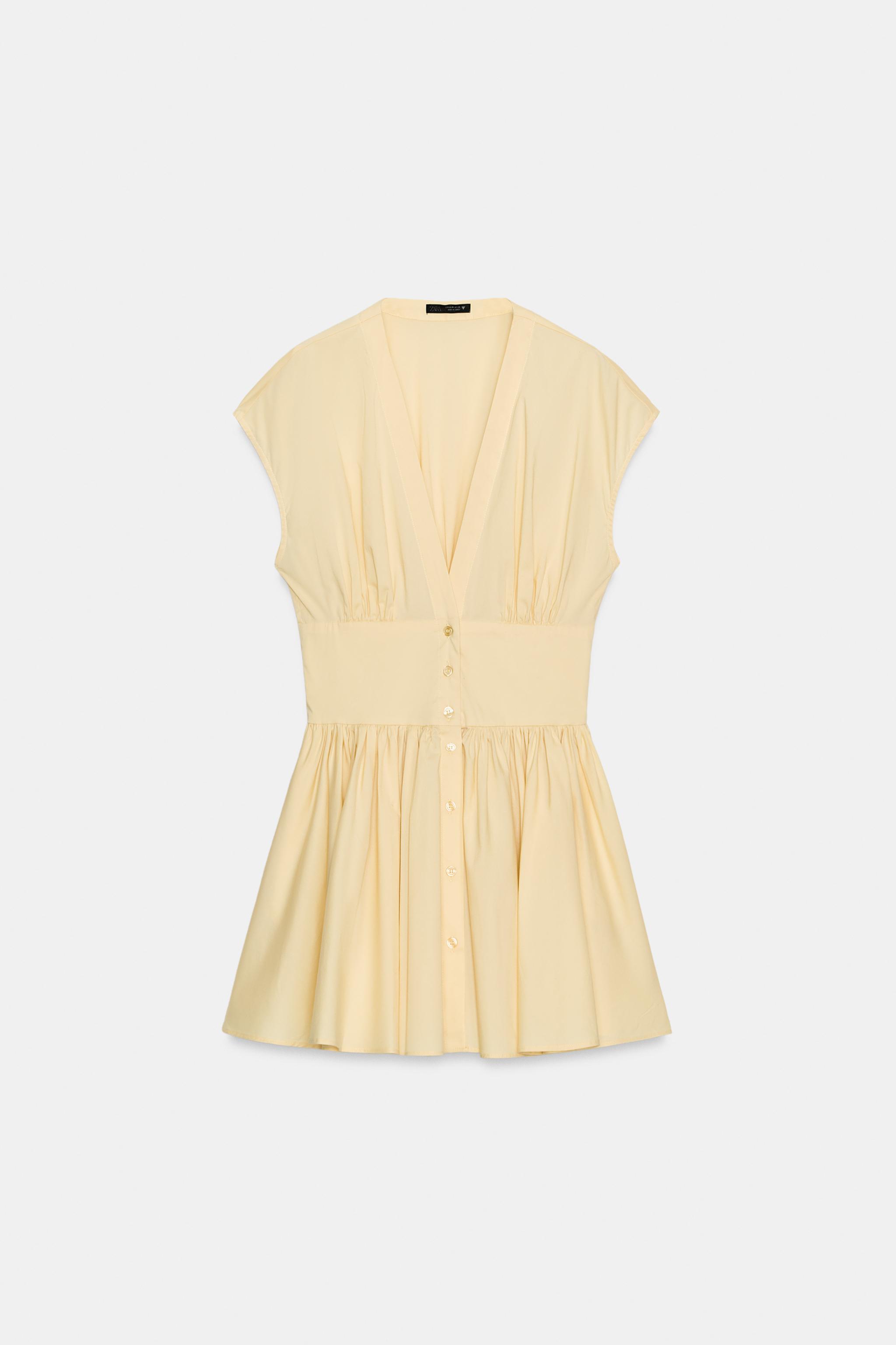 MINI POPLIN DRESS