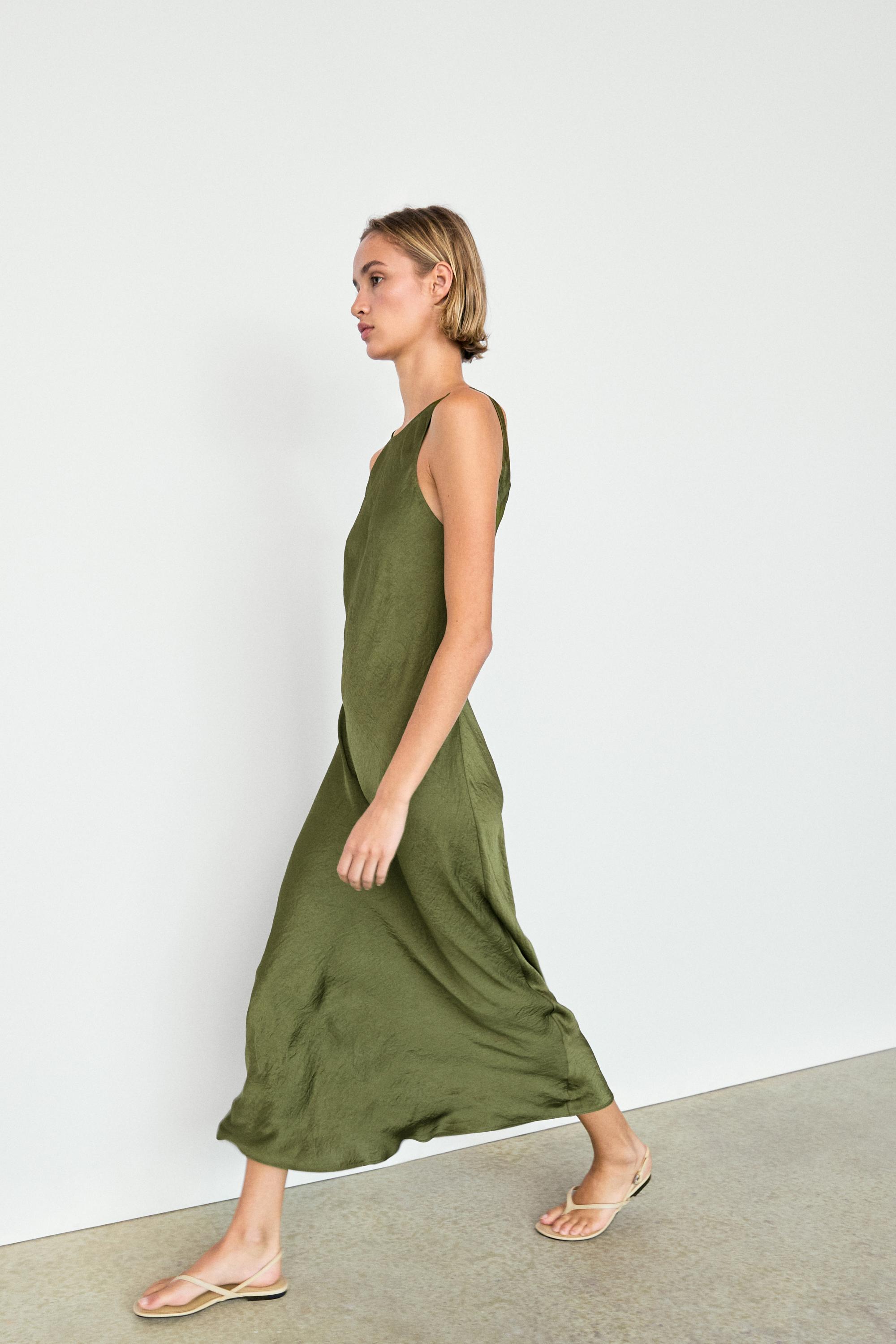 Robe midi fluide