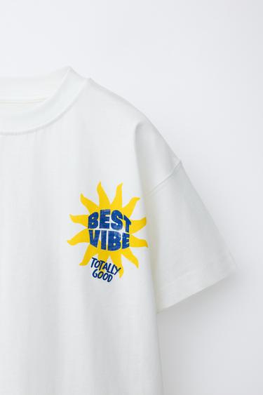 SURFER PRINT T-SHIRT - White by Zara - Image 2