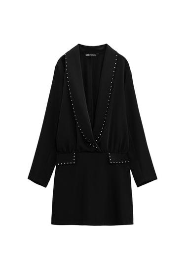 SHINY BLAZER DRESS