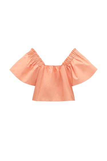PRINTED SATIN SHIRT