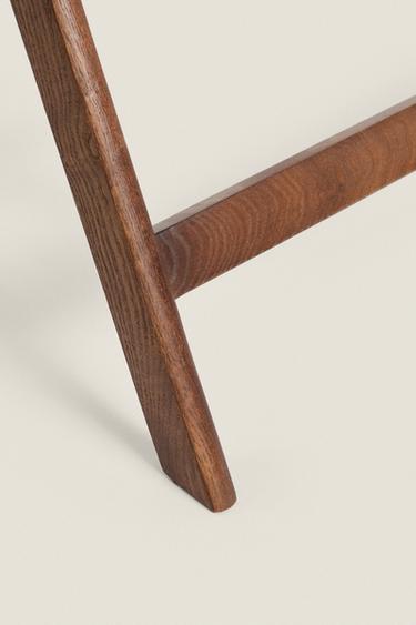 CHAISE PLIABLE BOIS ET ROTIN - Marron de Zara - Image 4