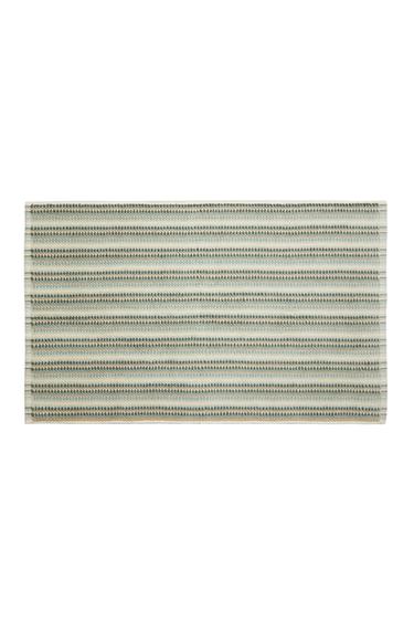 STRIPED COTTON BATH MAT - Multicoloured by Zara