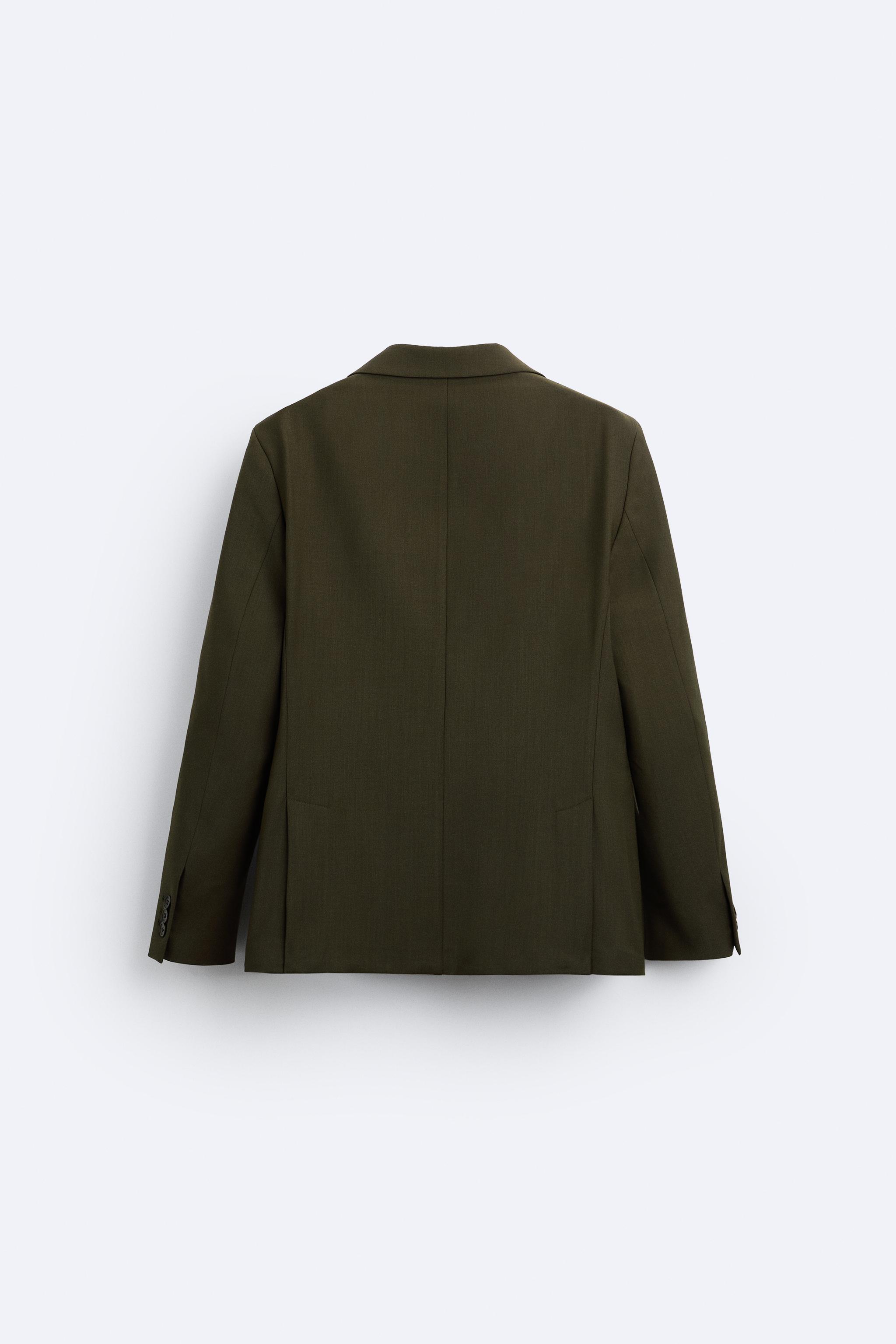 Zara store khaki blazer