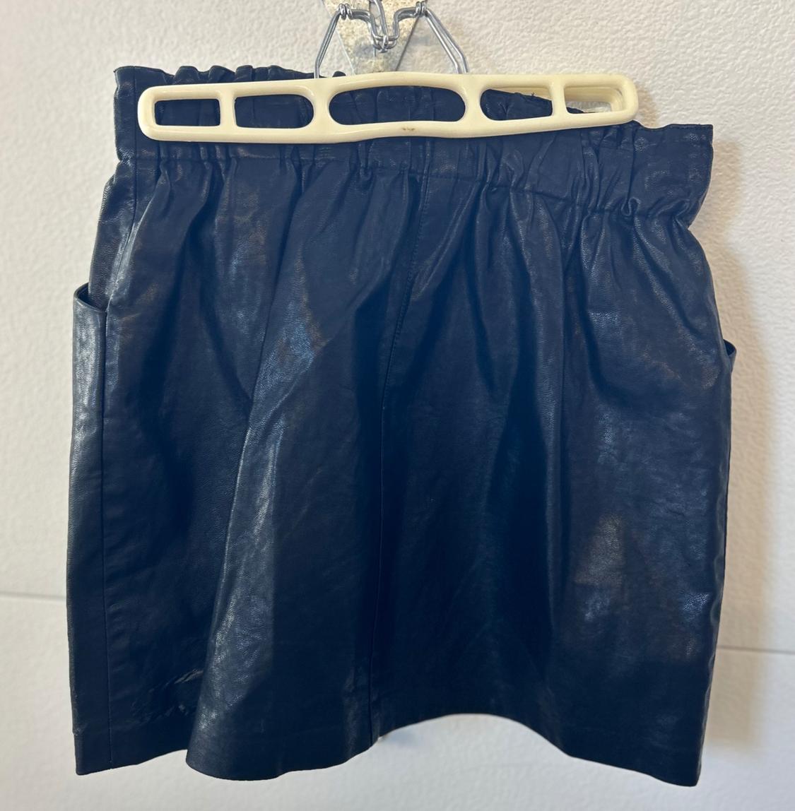 FAUX LEATHER MINI SKIRT - Image 2