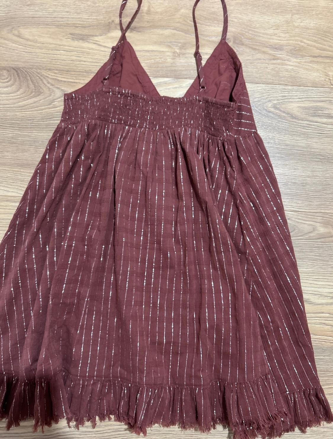 VESTIDO MINI DE ALGODÓN HILOS METALIZADOS - Image 3