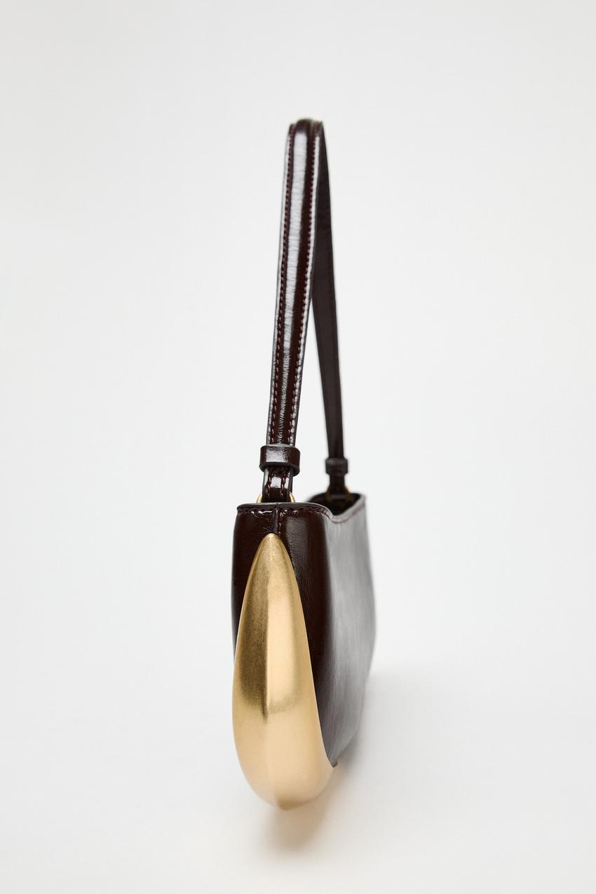 50TH ANNIVERSARY SHOULDER BAG WITH METAL DETAIL