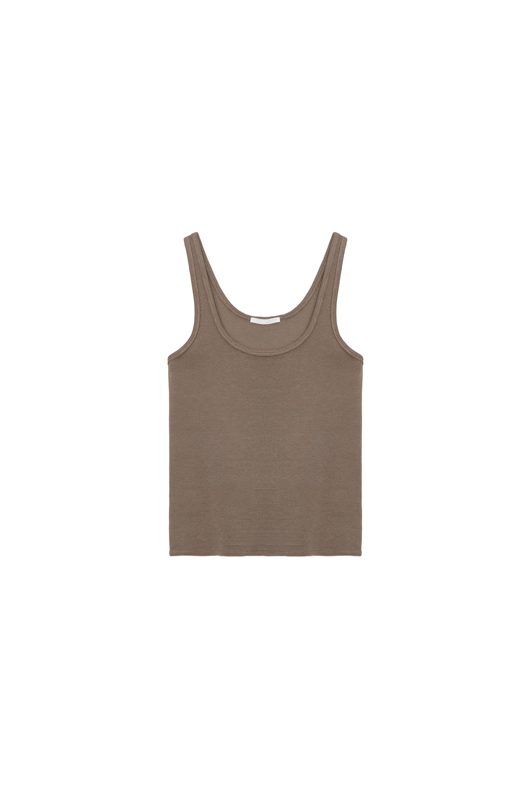 SLEEVELESS TOP - Brown / Taupe | ZARA South Africa