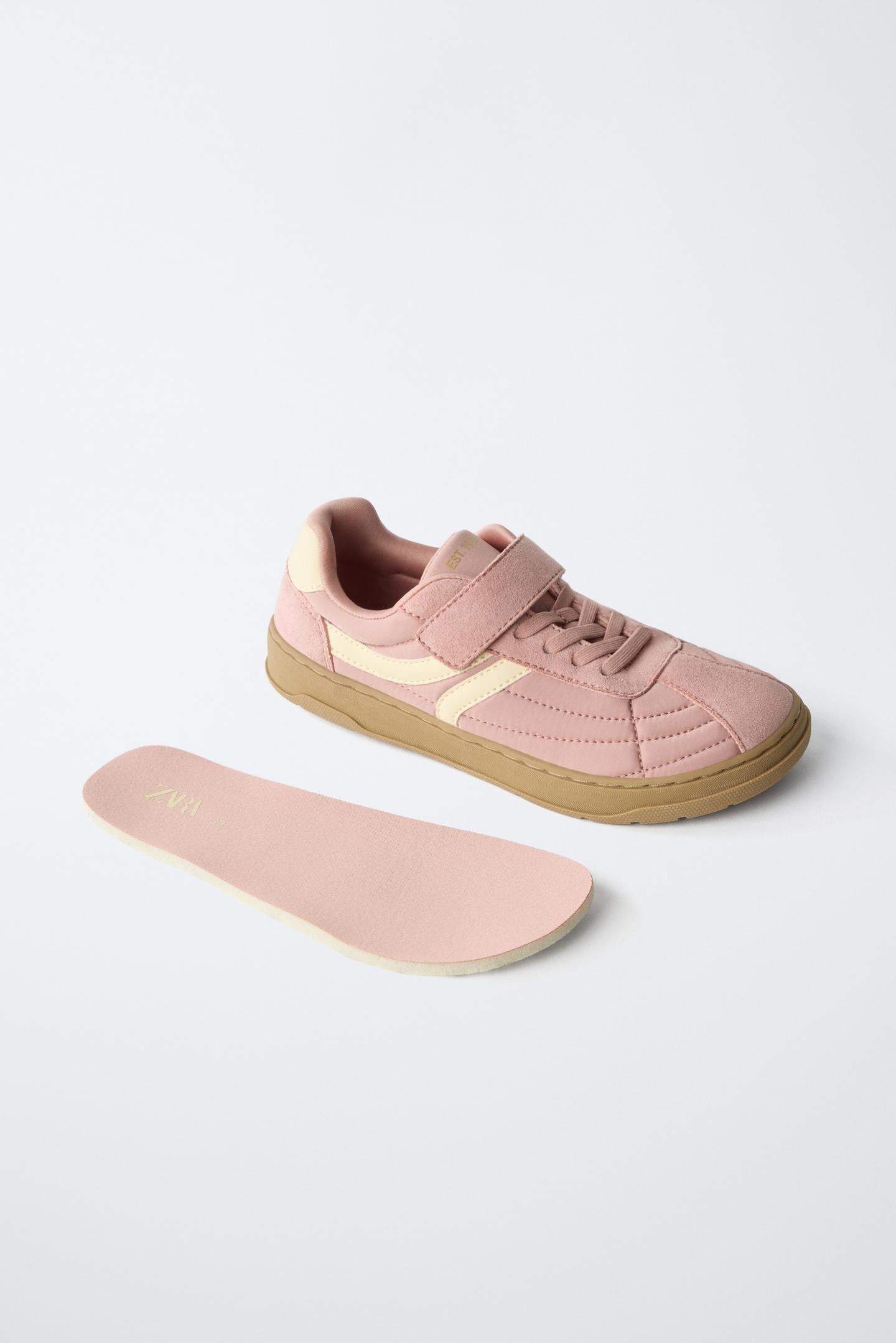 Детские кроссовки Zara Barefoot, цвет: Розовый — фото 4