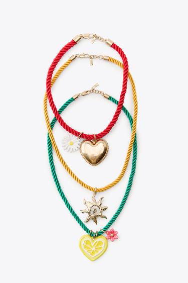 2-PACK CORD AND CHARM NECKLACES