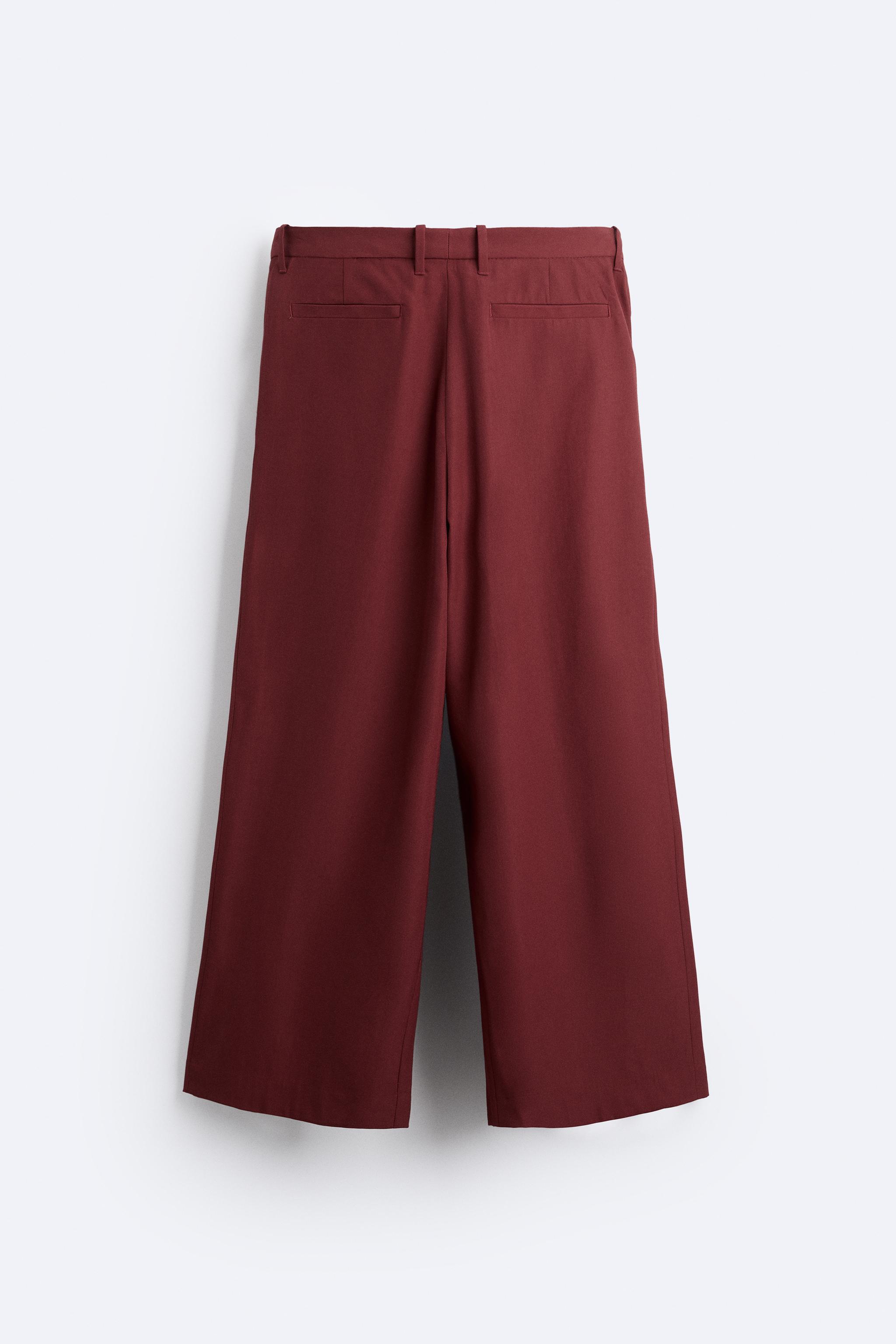 WIDE FIT TROUSERS - LIMITED EDITION - Brick