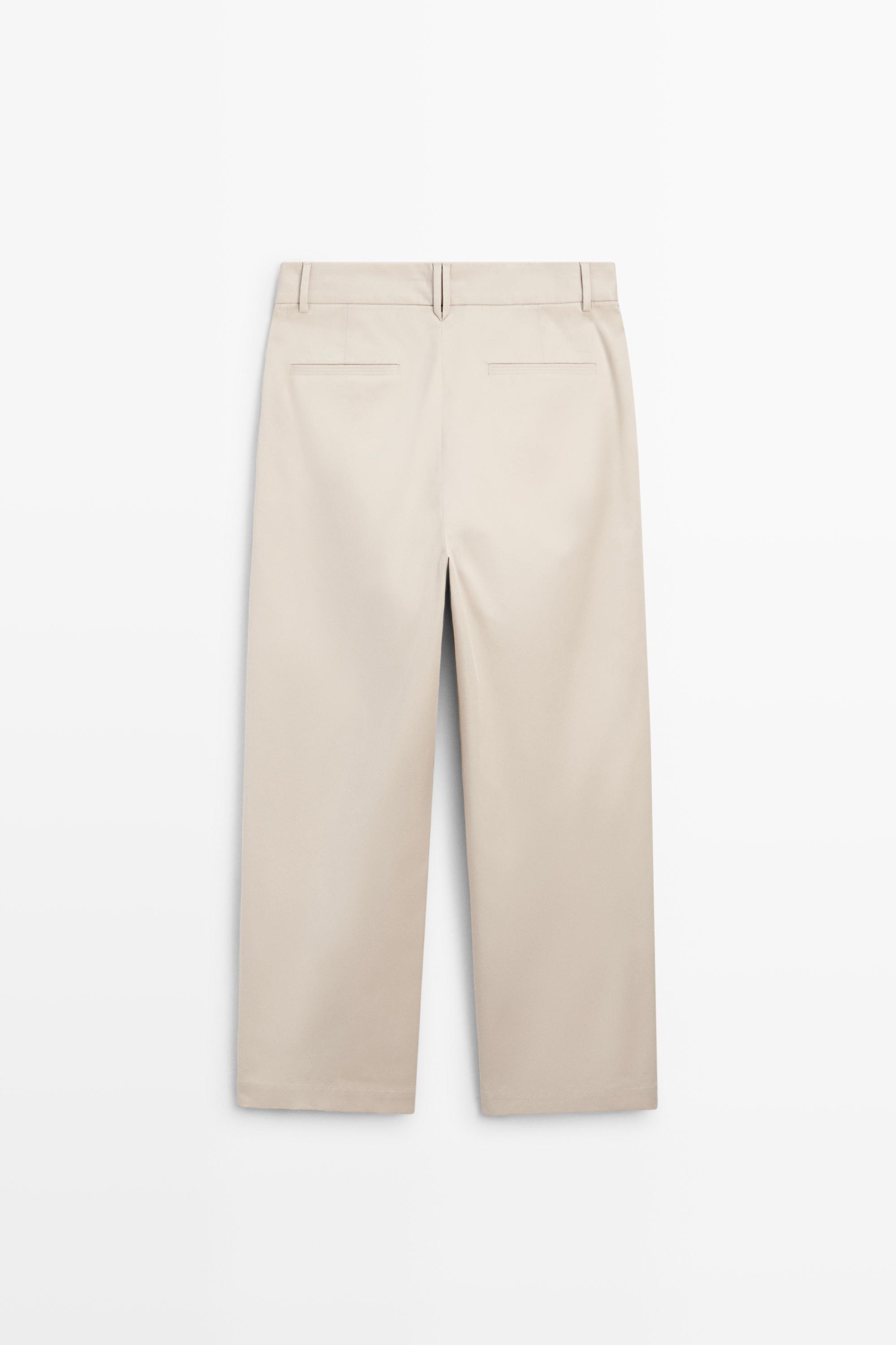 Pantalon relaxed fit à pinces