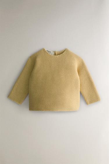 PULL ENFANT TRICOT - Moutarde | ZARA France