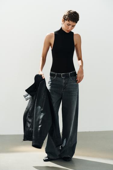 SOFT BODYSUIT - Black by Zara