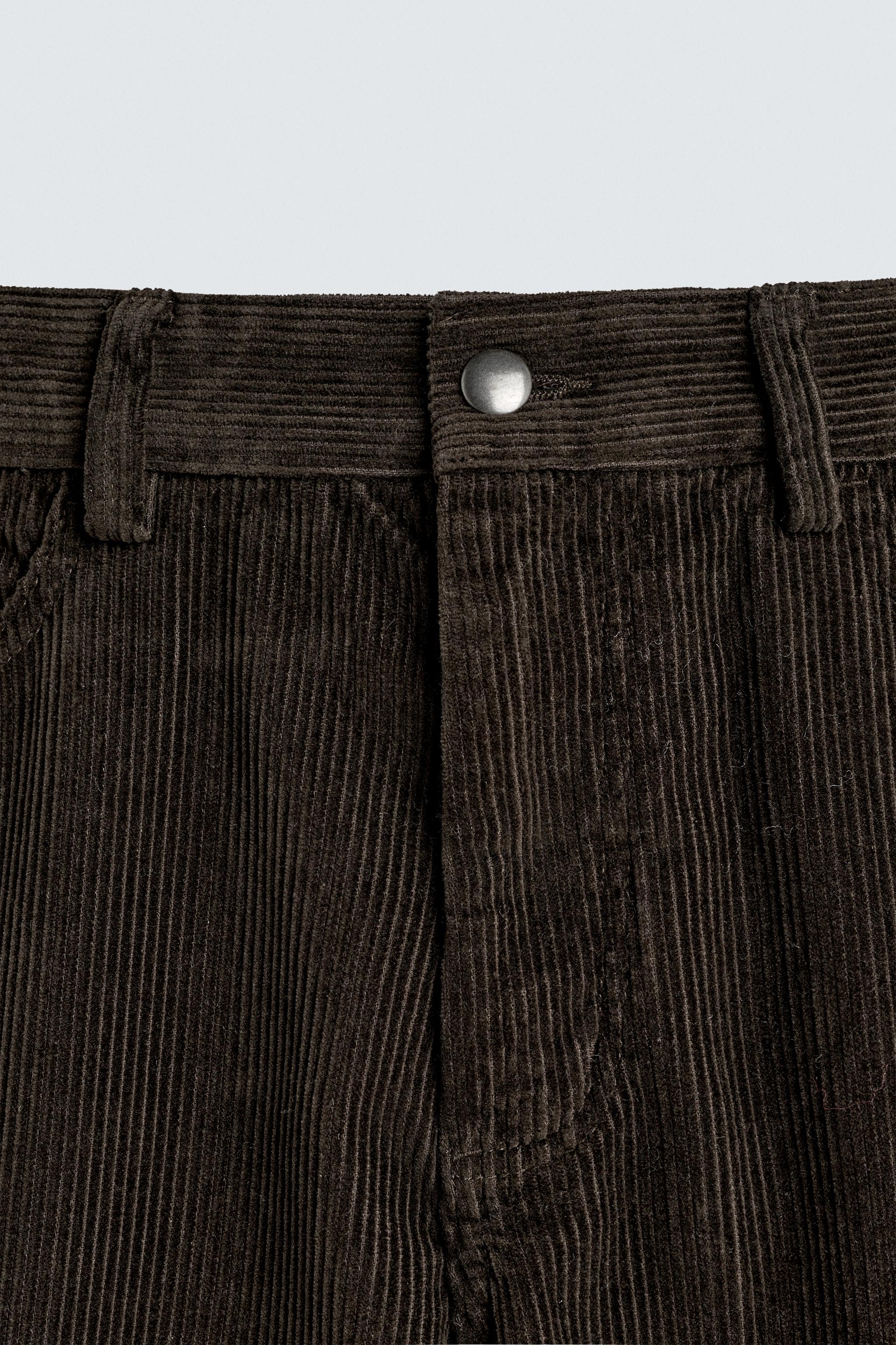 REGULAR FIT CORDUROY PANTS