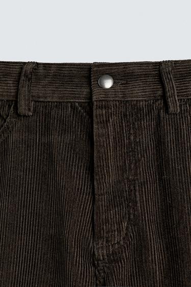REGULAR-FIT-KORDHOSE - Braun von Zara