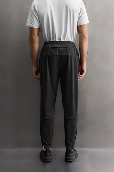 PANTALON TECHNIQUE COLOR BLOCK - Gris anthracite de Zara - Image 2