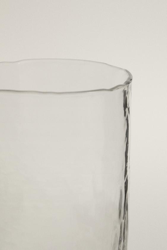 VERRE À SODA VERRE MARTELÉ - Transparent de Zara - Image 2