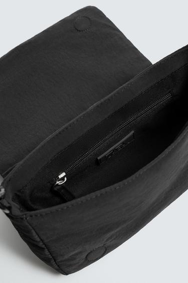 SAC BANDOULIÈRE EN NYLON - Noir de Zara - Image 7