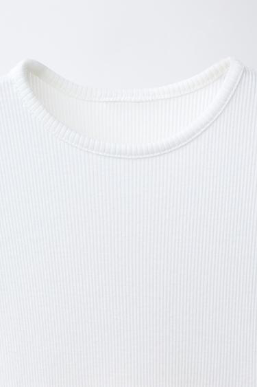 ROBE BALLON BIMATIÈRE - Blanc de Zara - Image 2