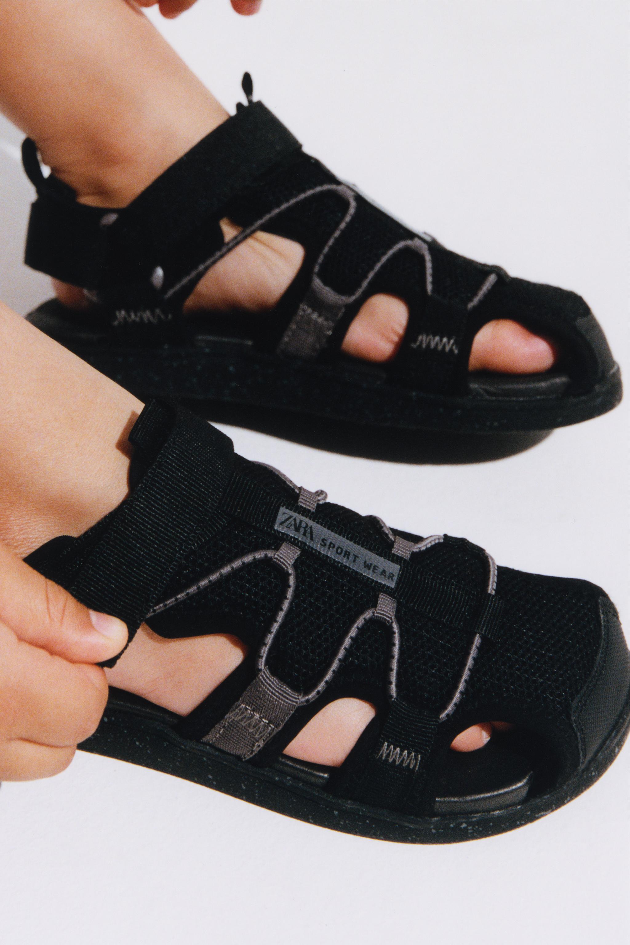 TECHNICAL SANDALS — Black