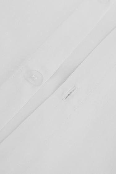 Zara PERCALE COTTON DUVET COVER (200 THREAD COUNT) - White