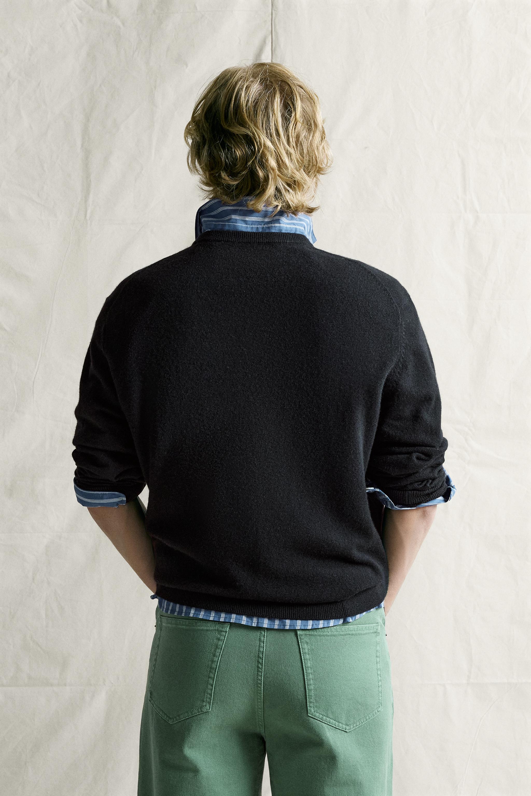100% CASHMERE REGULAR FIT SWEATER