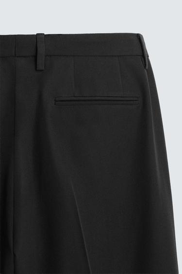 PANTALÓN TRAJE CONFORT - Negro de Zara