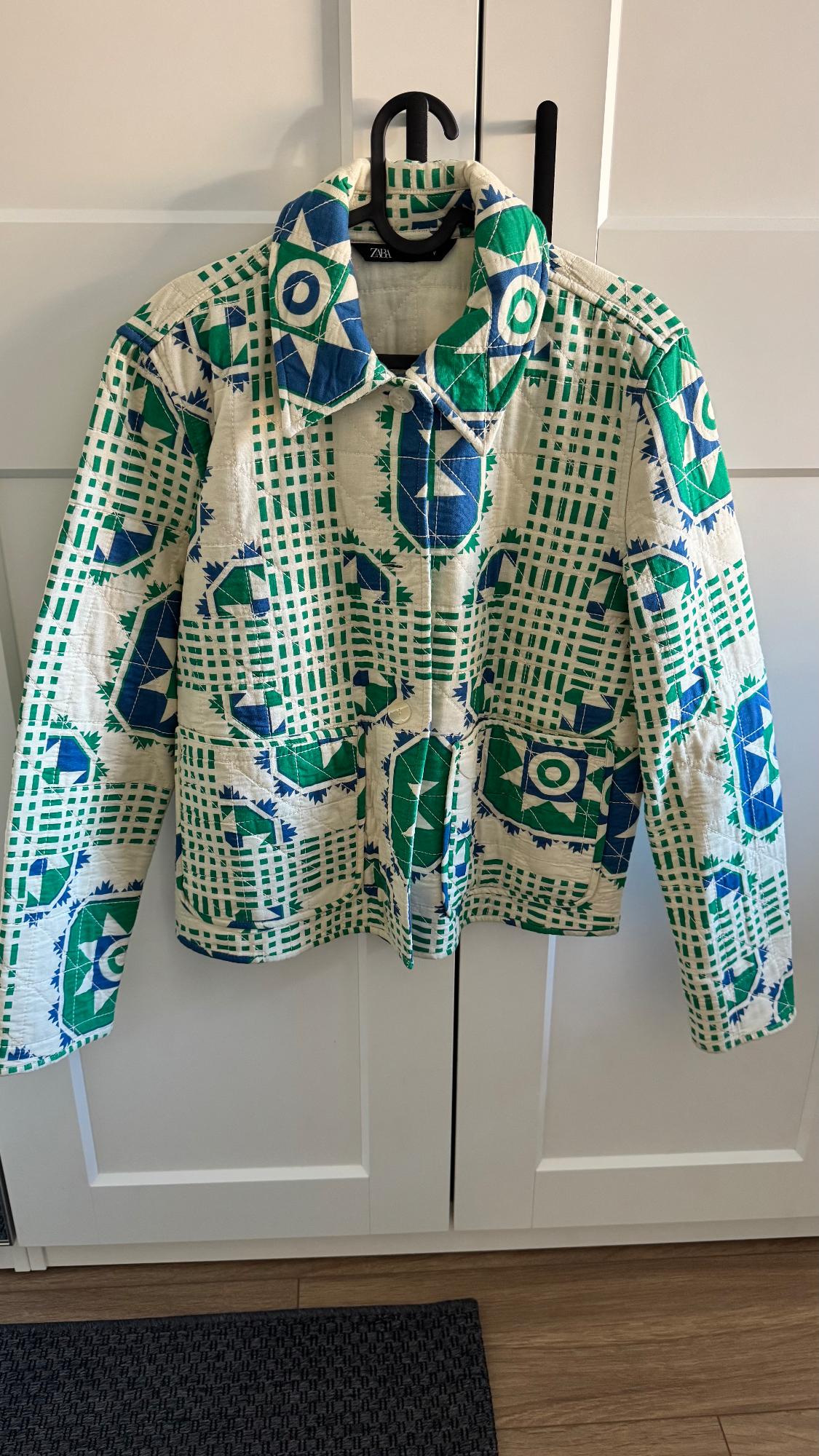 PRINTED QUILTED OVERSHIRT - Image 2