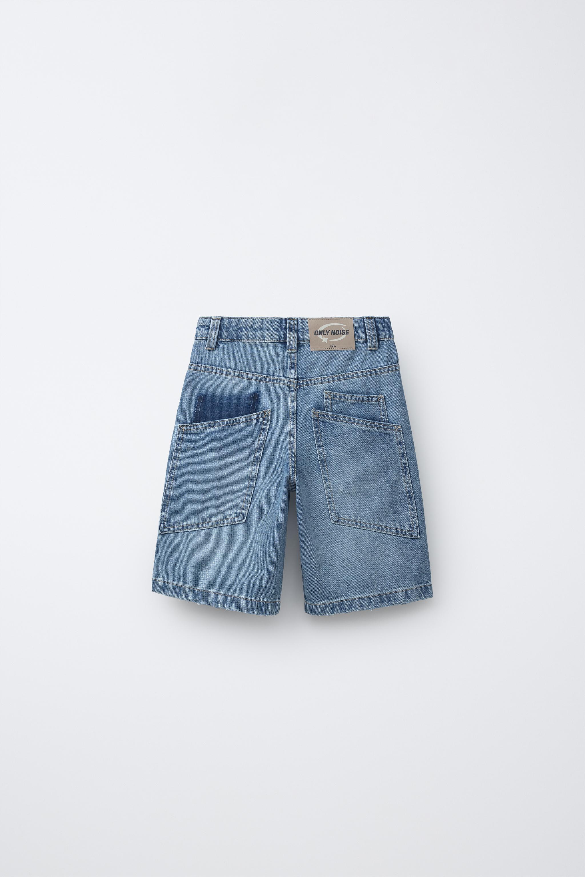 DENIM POCKET SHORTS