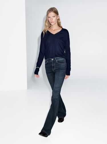 Jeans skinny flare fit tiro alto - 470 de Zara