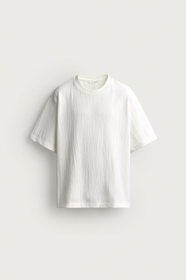 TEXTURED RELAXED FIT T-SHIRT
