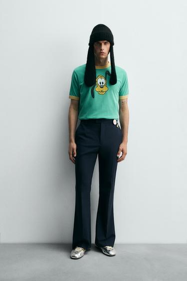 ÁO PHÔNG PLUTO HARRY LAMBERT FOR ZARA X DISNEY - Xanh lục từ Zara - Hình ảnh 0
