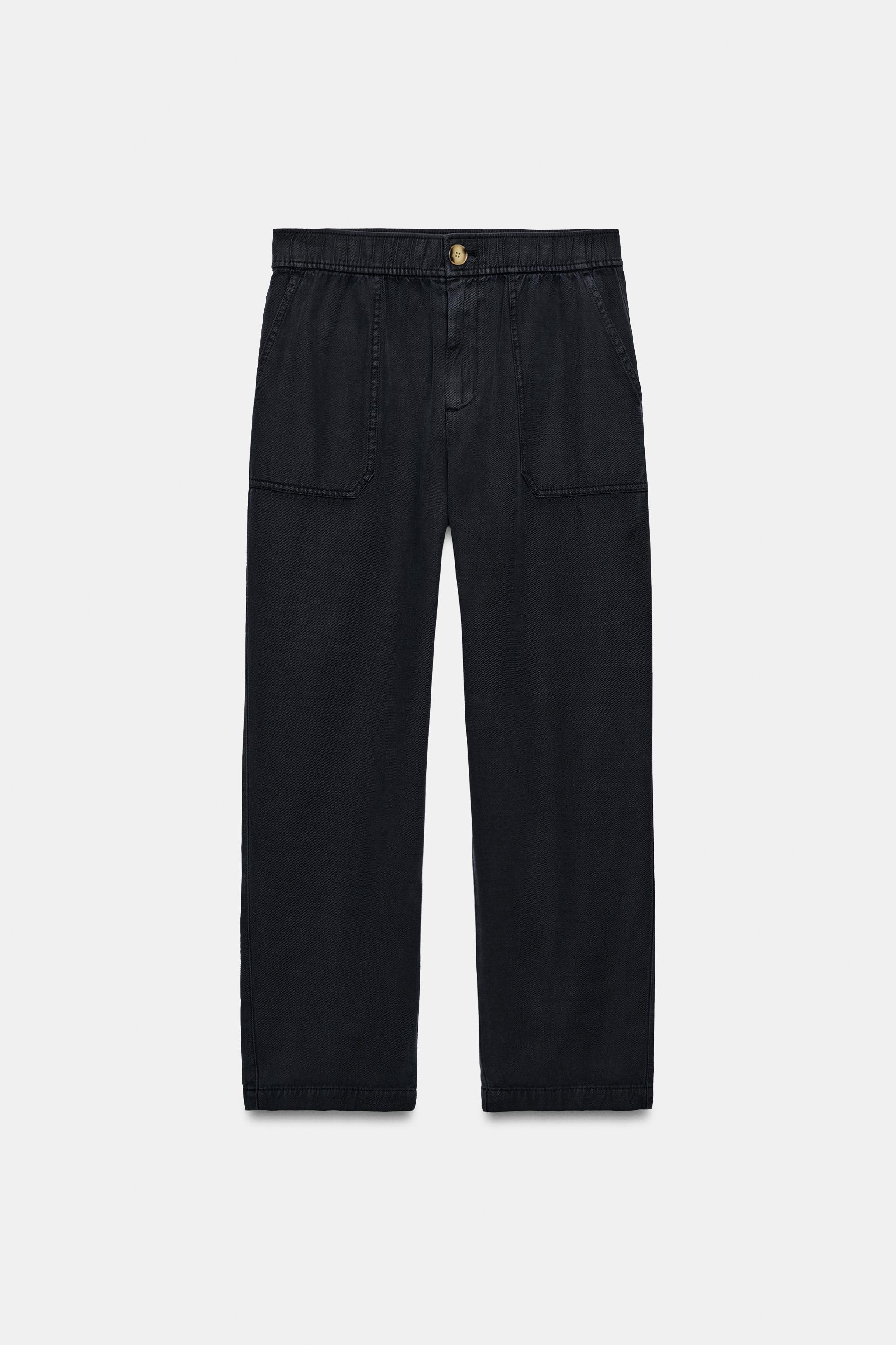 ELASTIC WAIST PANTS