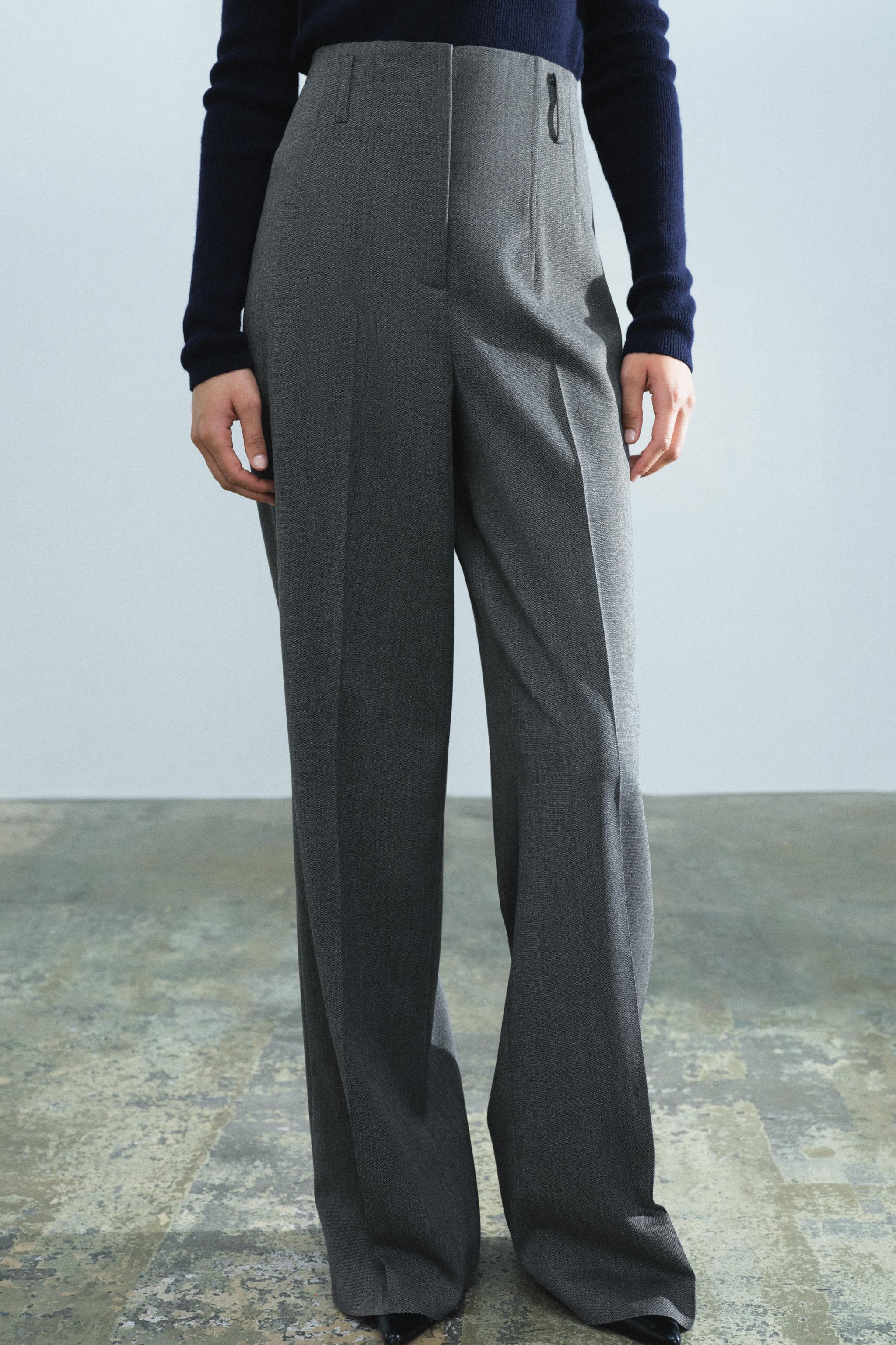 ZW COLLECTION HIGH-RISE TROUSERS