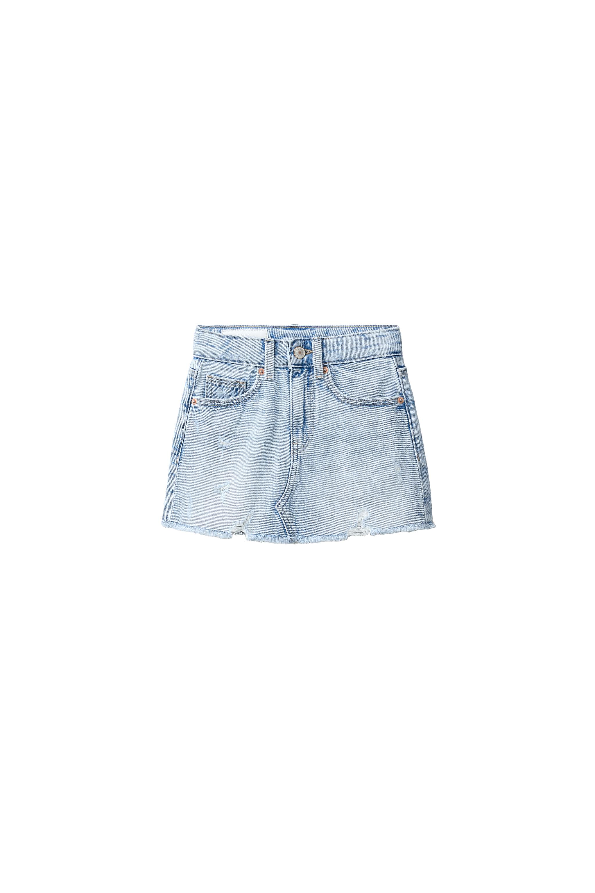 デニムスカート - ライトブルー | ZARA Japan / 日本