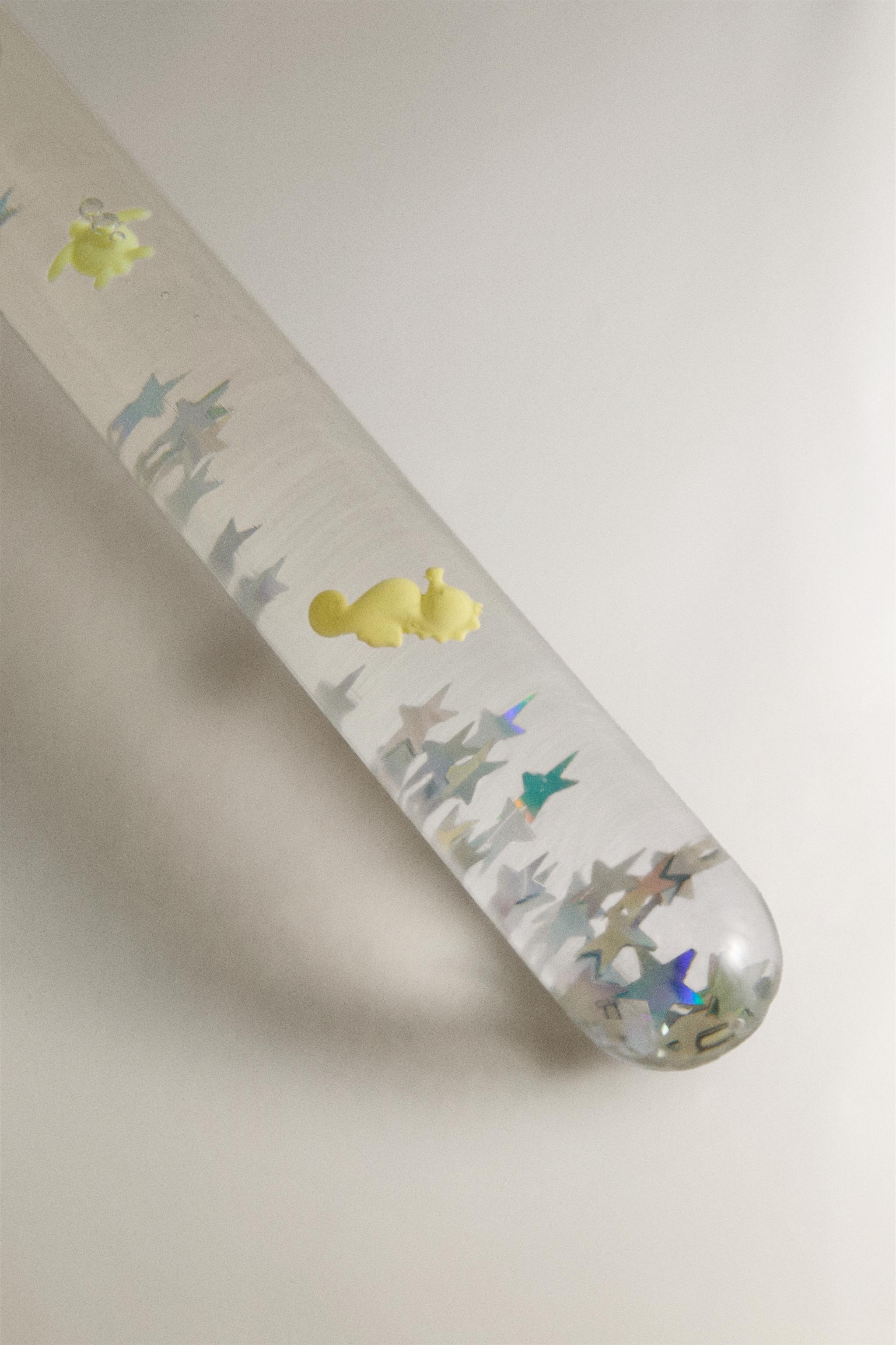 Zara KIDS' GLITTER BEACH RAKE TOY — фото 4