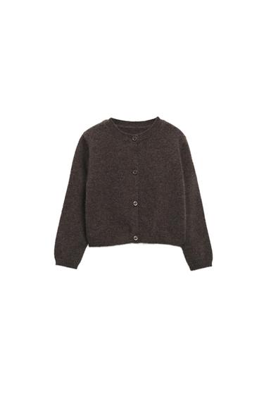 Zara 100% CASHMERE CARDIGAN LIMITED EDITION - Brown / Taupe