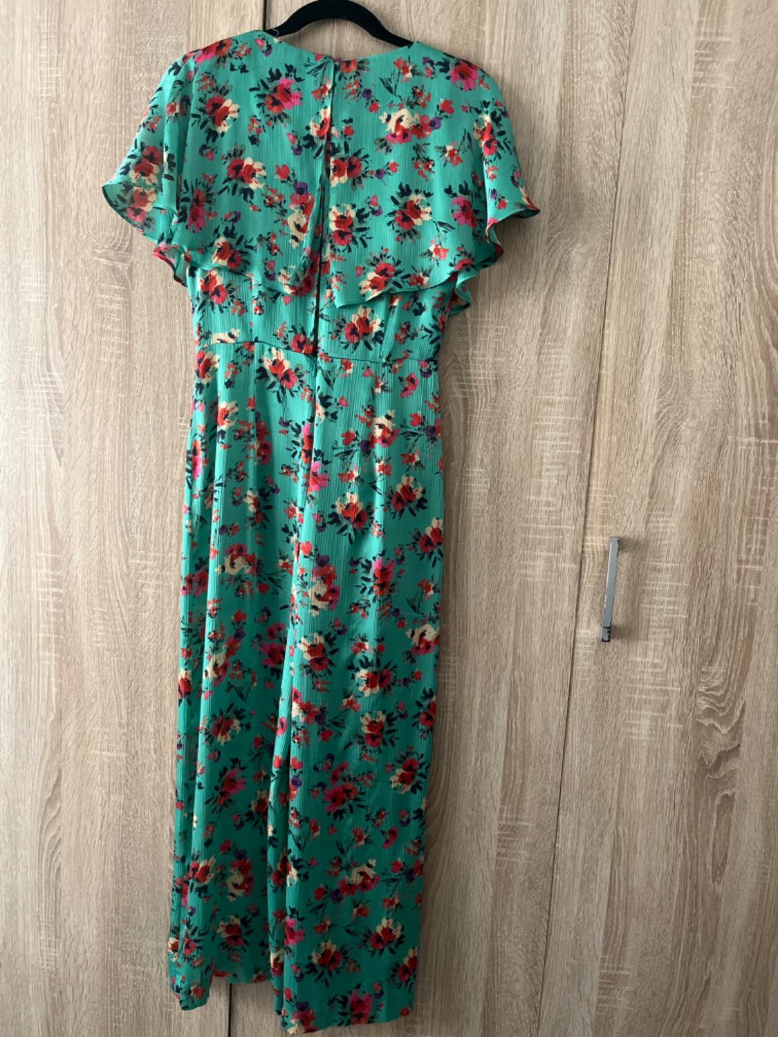 FLORAL PRINT WRAP JUMPSUIT - Image 6