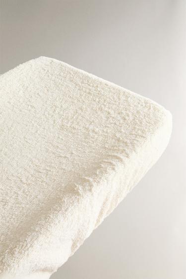 HOUSSE MATELAS À LANGER COTON TERRE - rayures de Zara - Image 2