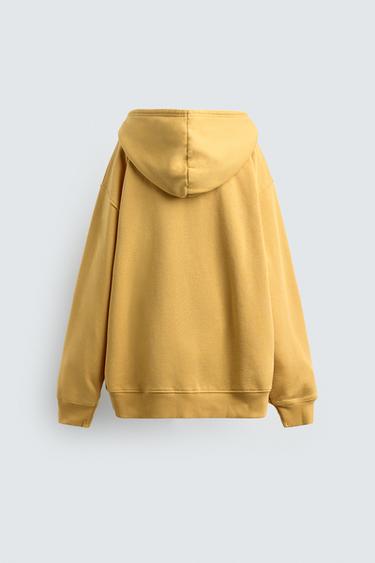 AGES 7-14 / PLUTO + MICKEY MOUSE HOODIE HARRY LAMBERT FOR ZARA X DISNEY - Yellow by Zara - Image 1