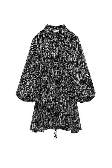 PRINTED MINI DRESS