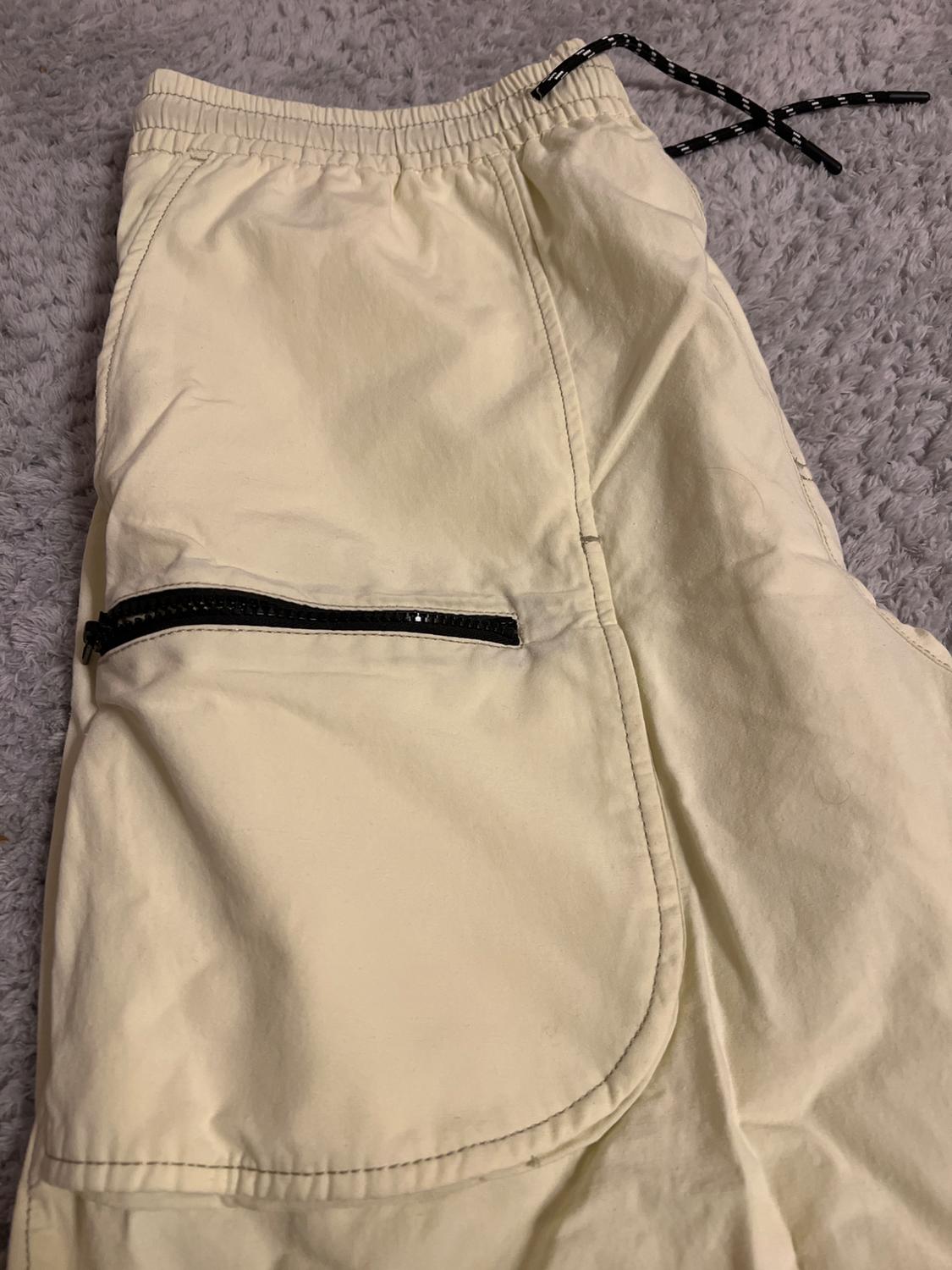 LINEN BLEND BERMUDA SHORTS WITH TOPSTITCHING - Image 3