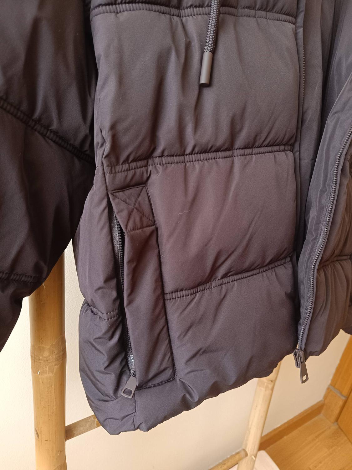 SHORT WATER-REPELLENT WINDPROOF PUFFER ANORAK - Image 4