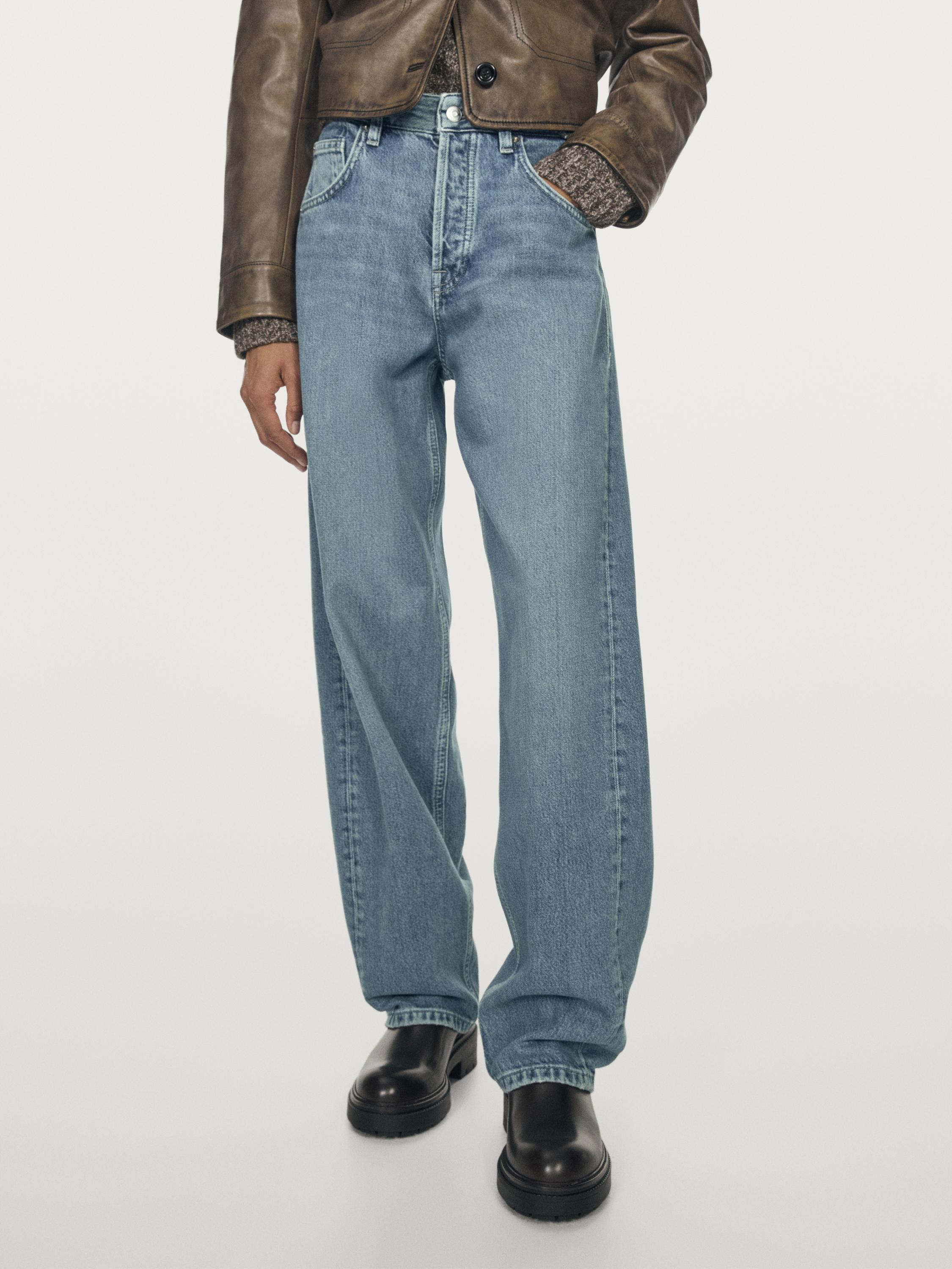 Jean balloon mid-rise