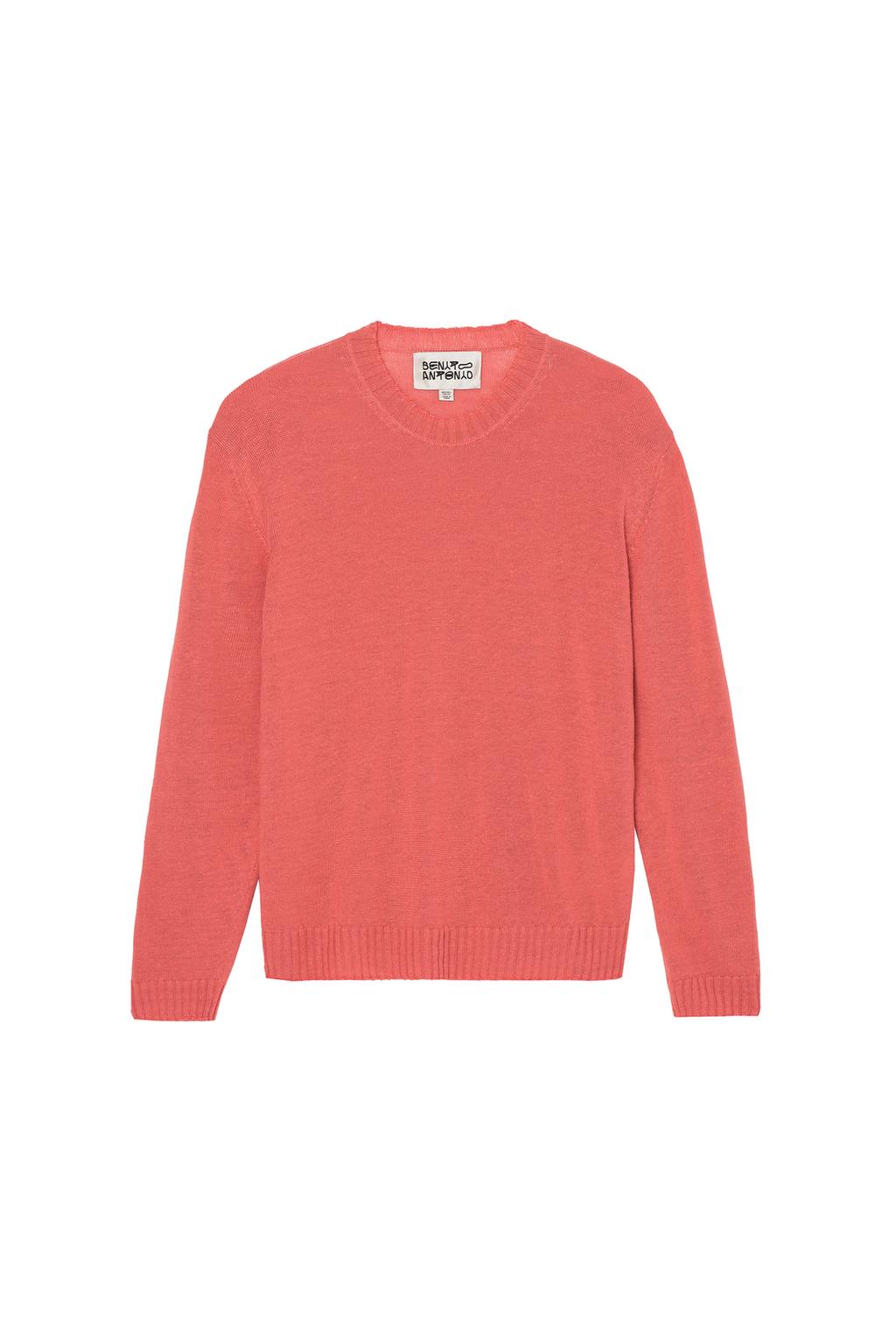 RELAXED FIT 100% LINEN JUMPER