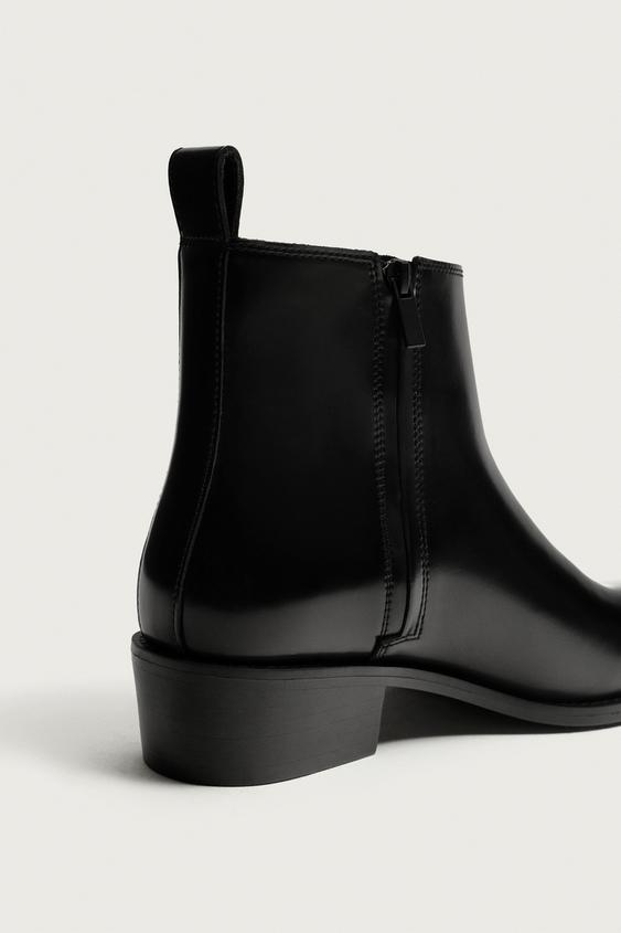 BOTTES À TALONS - Noir de Zara - Image 2